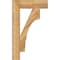 Ekena Millwork Westlake Block Rough Sawn Bracket, Western Red Cedar, 4"W x 18"D x 30"H BKT04X18X30WTL05RWR - alternate 3